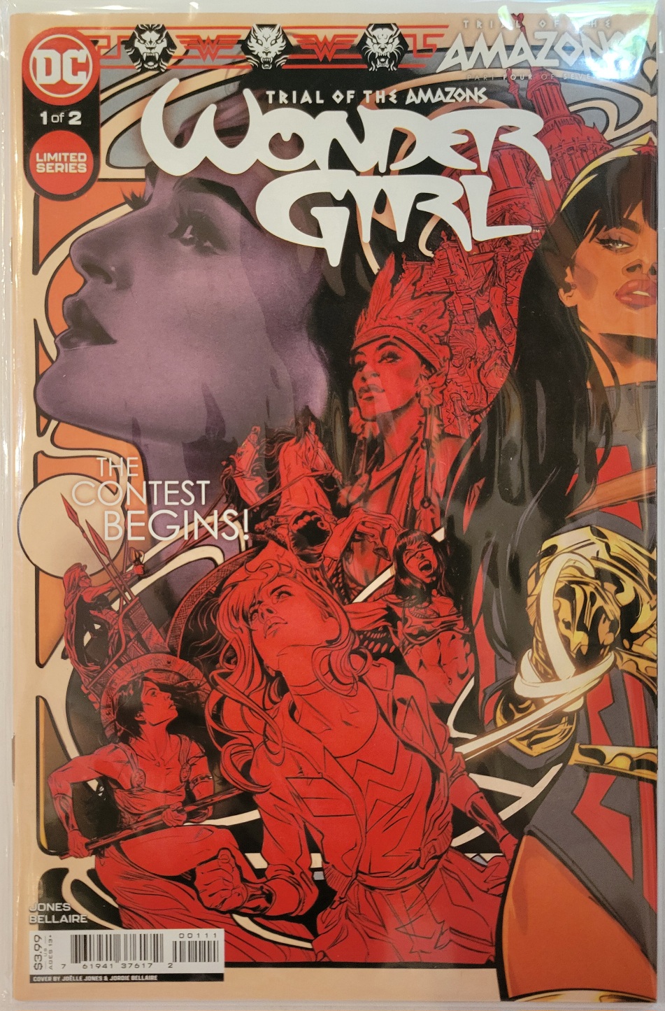Trial Of The Amazons Wonder Girl #1-2 Trial Of The Amazons Wonder Girl #1-2