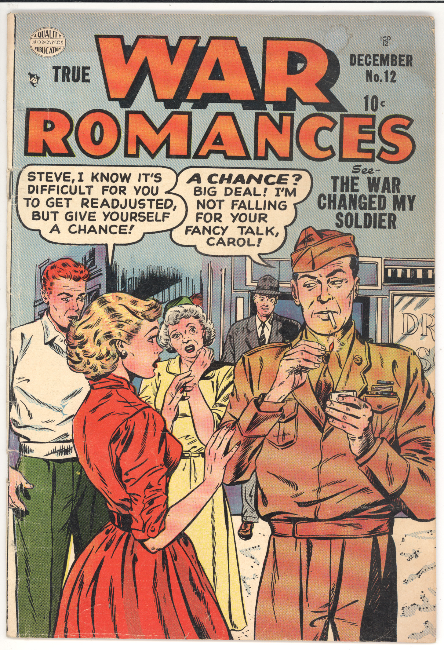 True War Romances #12 front