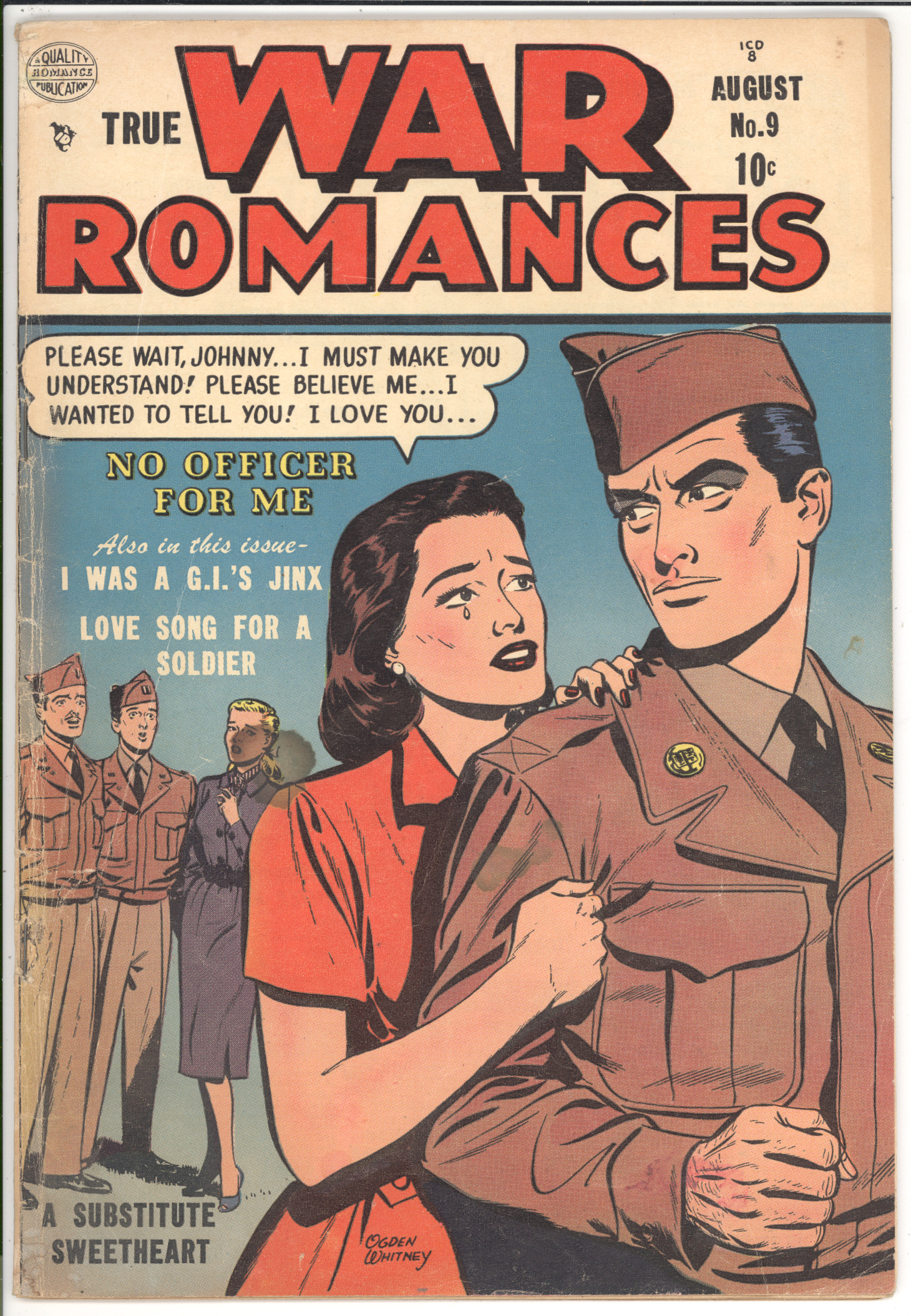 True War Romances #9 front