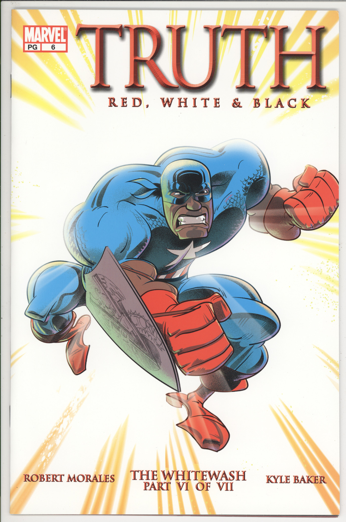 Truth Red White & Black   #6