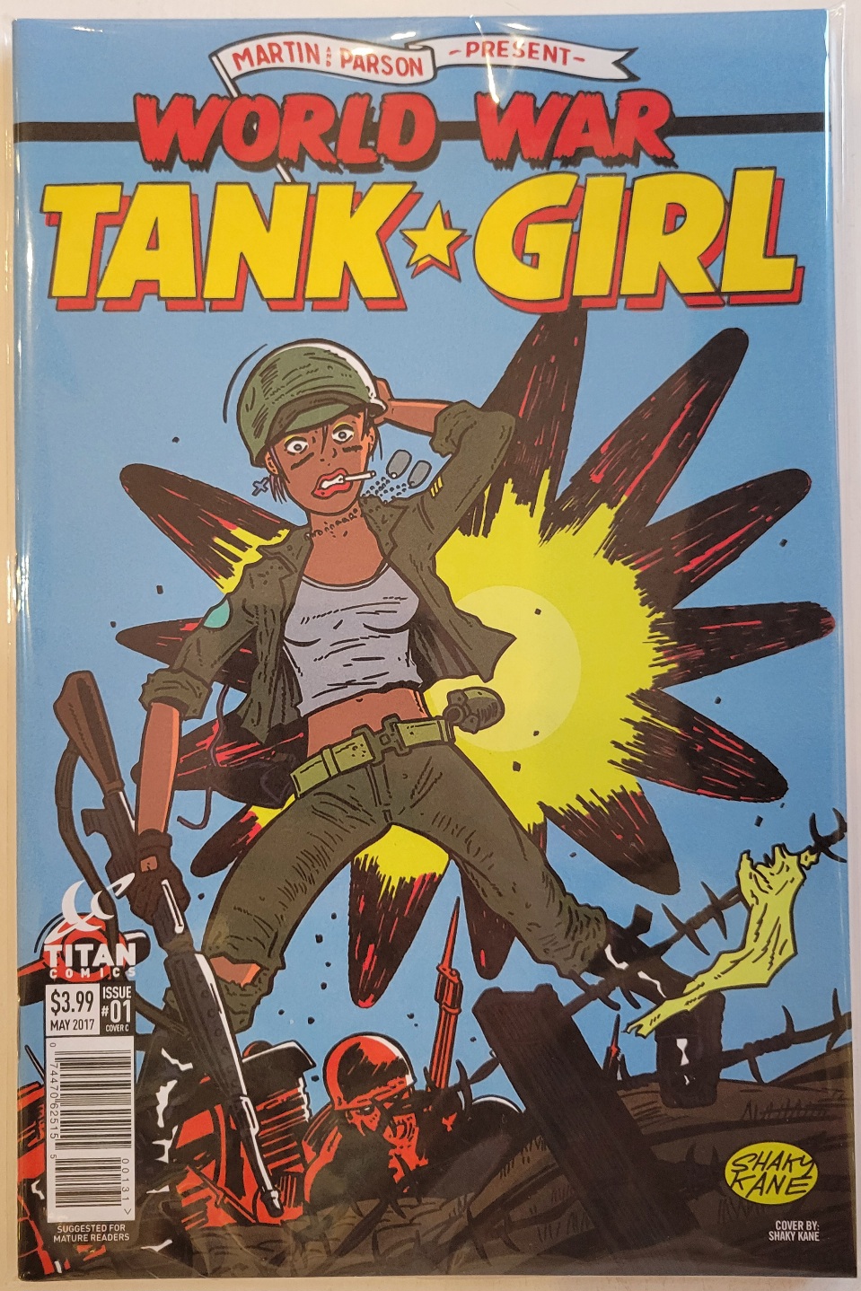 World War Tank Girl #1-4
