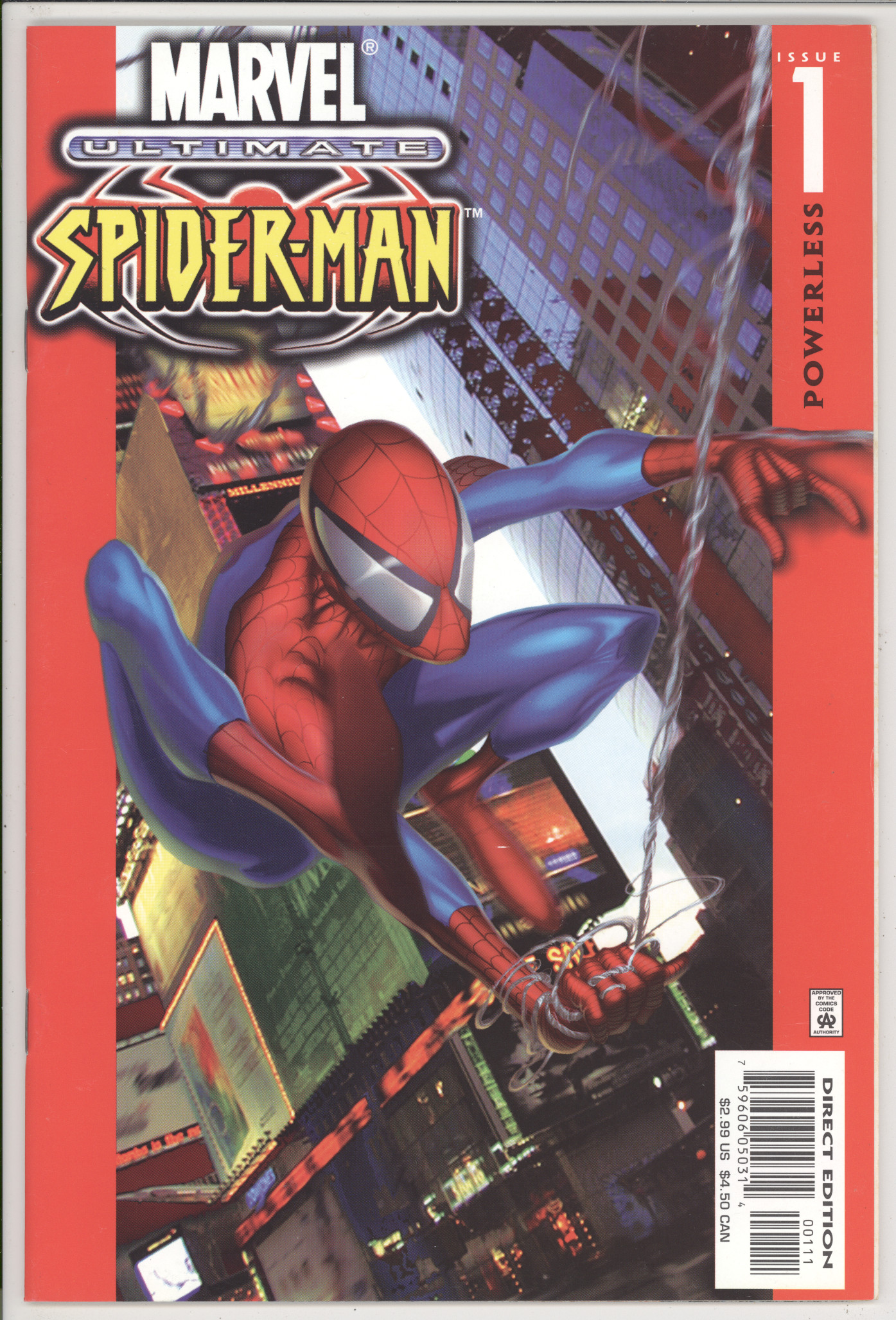 Ultimate Spider-Man #1 front