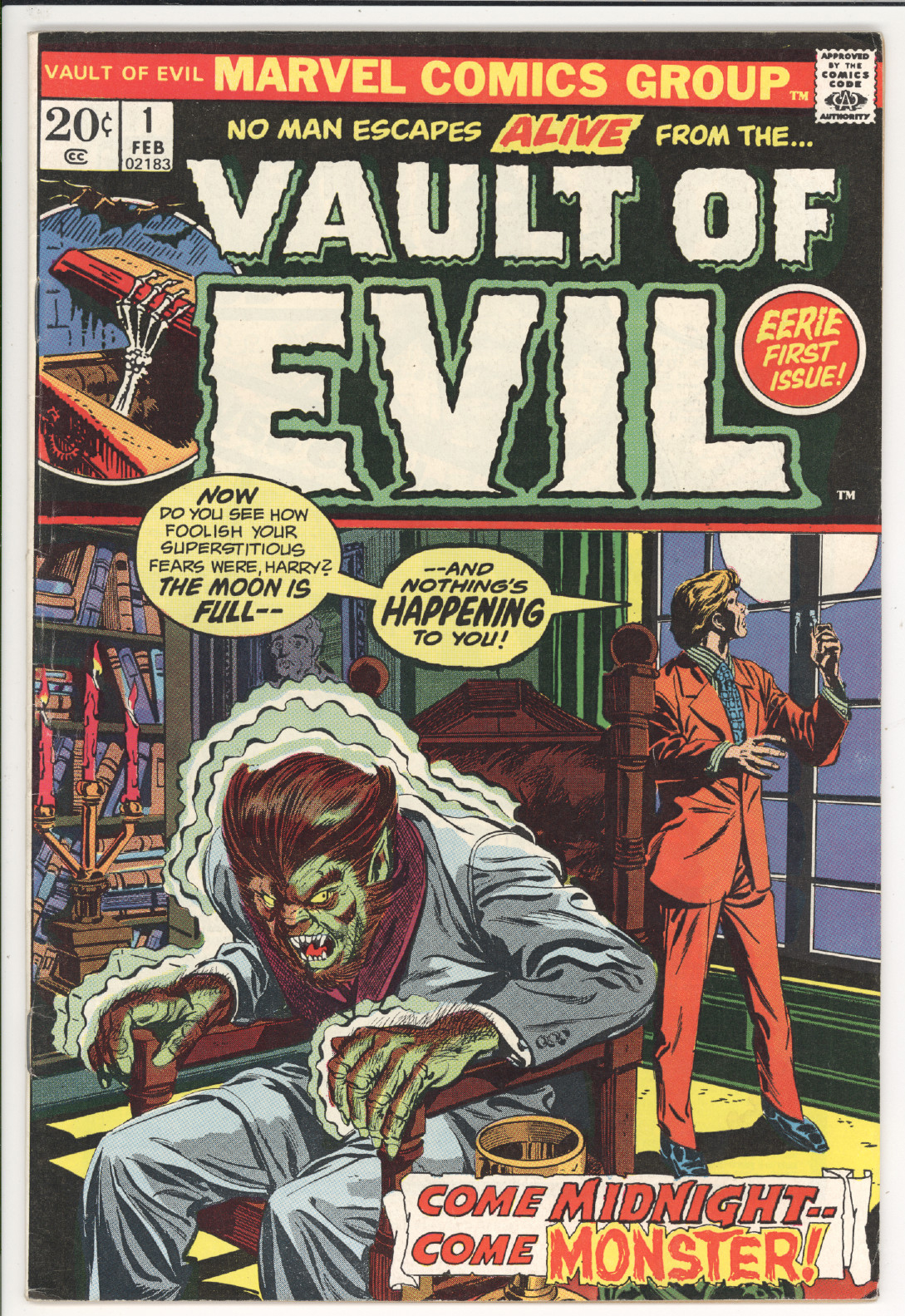 Vault of Evil #1 front