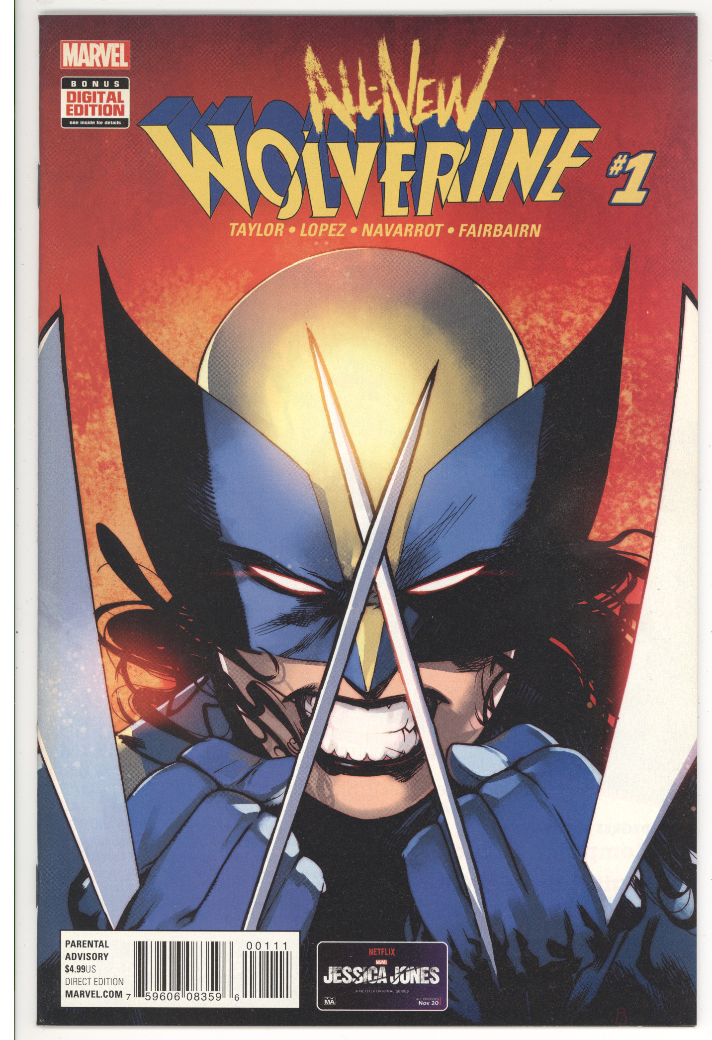 All New Wolverine   #1