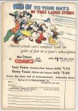 Walt Disney's Comics and Stories #42 back