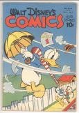 Walt Disney's Comics and Stories #42 front