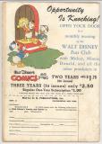 Walt Disney's Comics and Stories #50 back