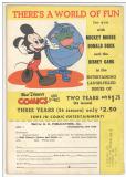 Walt Disney's Comics and Stories #60 back