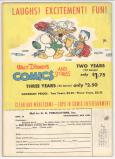 Walt Disney's Comics and Stories #61 back