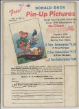 Walt Disney's Comics and Stories #69 back