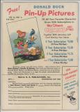 Walt Disney's Comics and Stories #78 back
