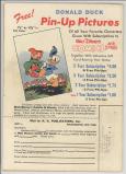 Walt Disney's Comics and Stories #81 back Walt Disney's Comics and Stories #81 back
