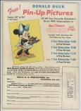 Walt Disney's Comics and Stories #82 back Walt Disney's Comics and Stories #82 back