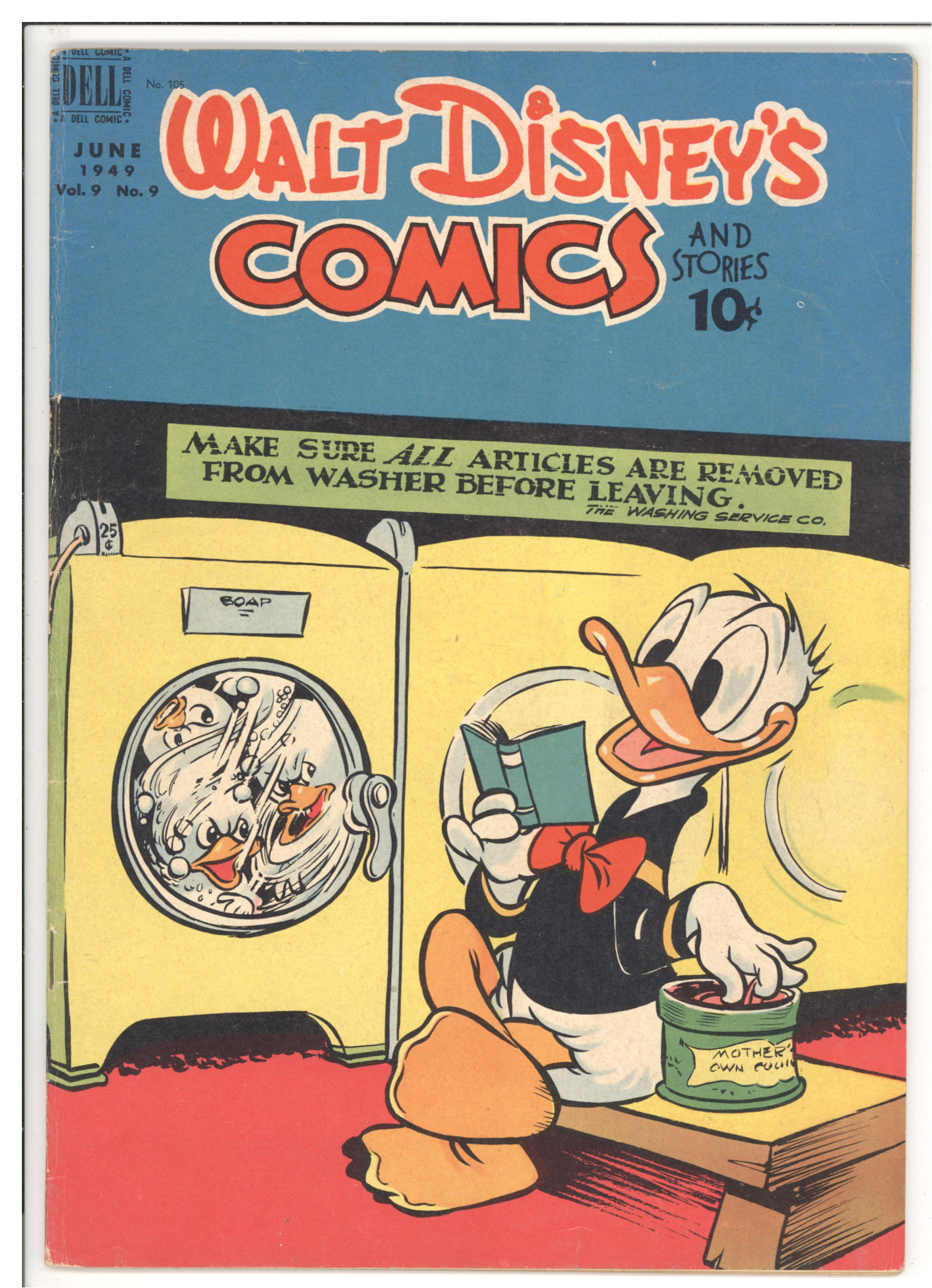 Walt Disney's Comics and Stories #105