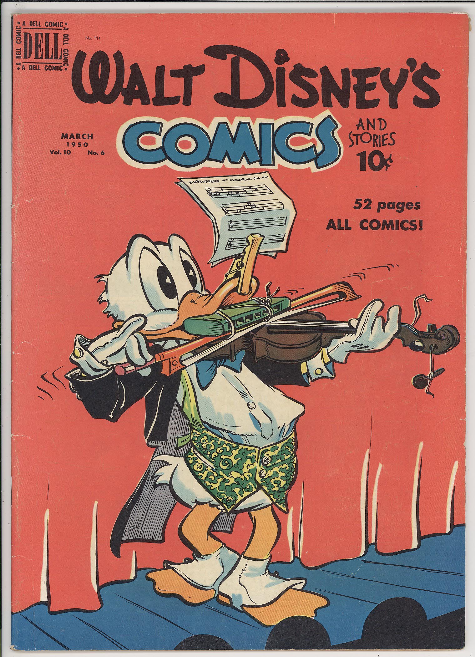 Walt Disney's Comics and Stories #114 Walt Disney's Comics and Stories #114
