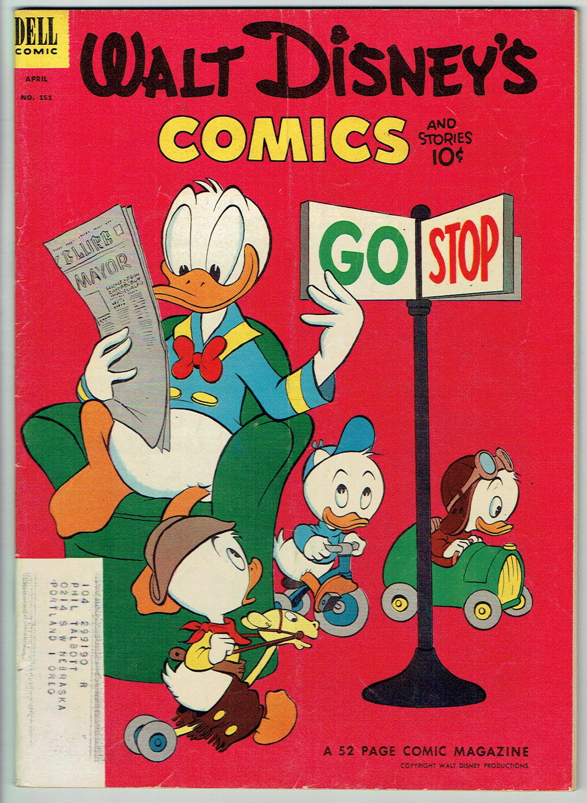 Walt Disney's Comics & Stories #151