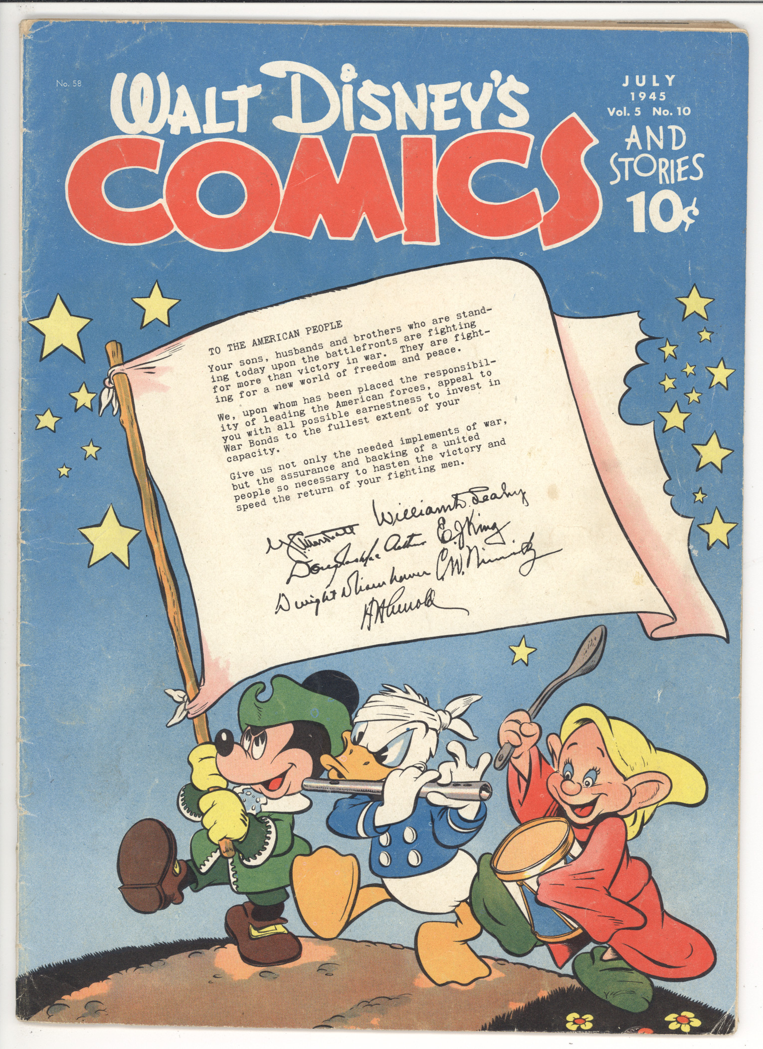 Walt Disney's Comics and Stories  #58