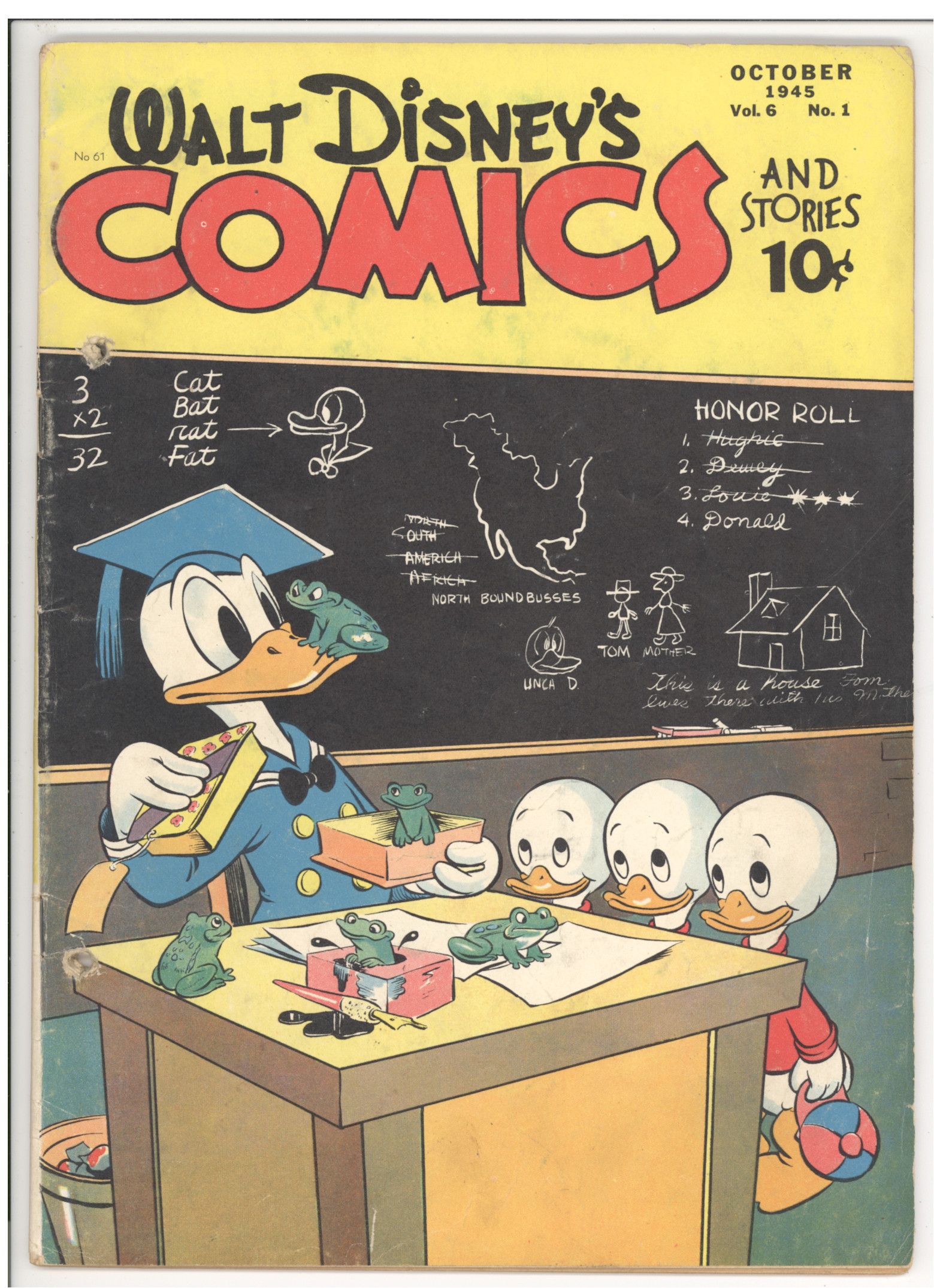 Walt Disney's Comics and Stories  #61