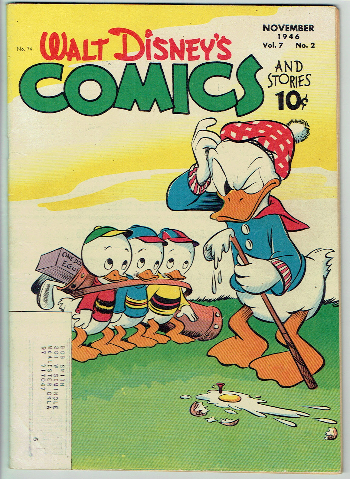 Walt Disneys Comics & Stories  #74