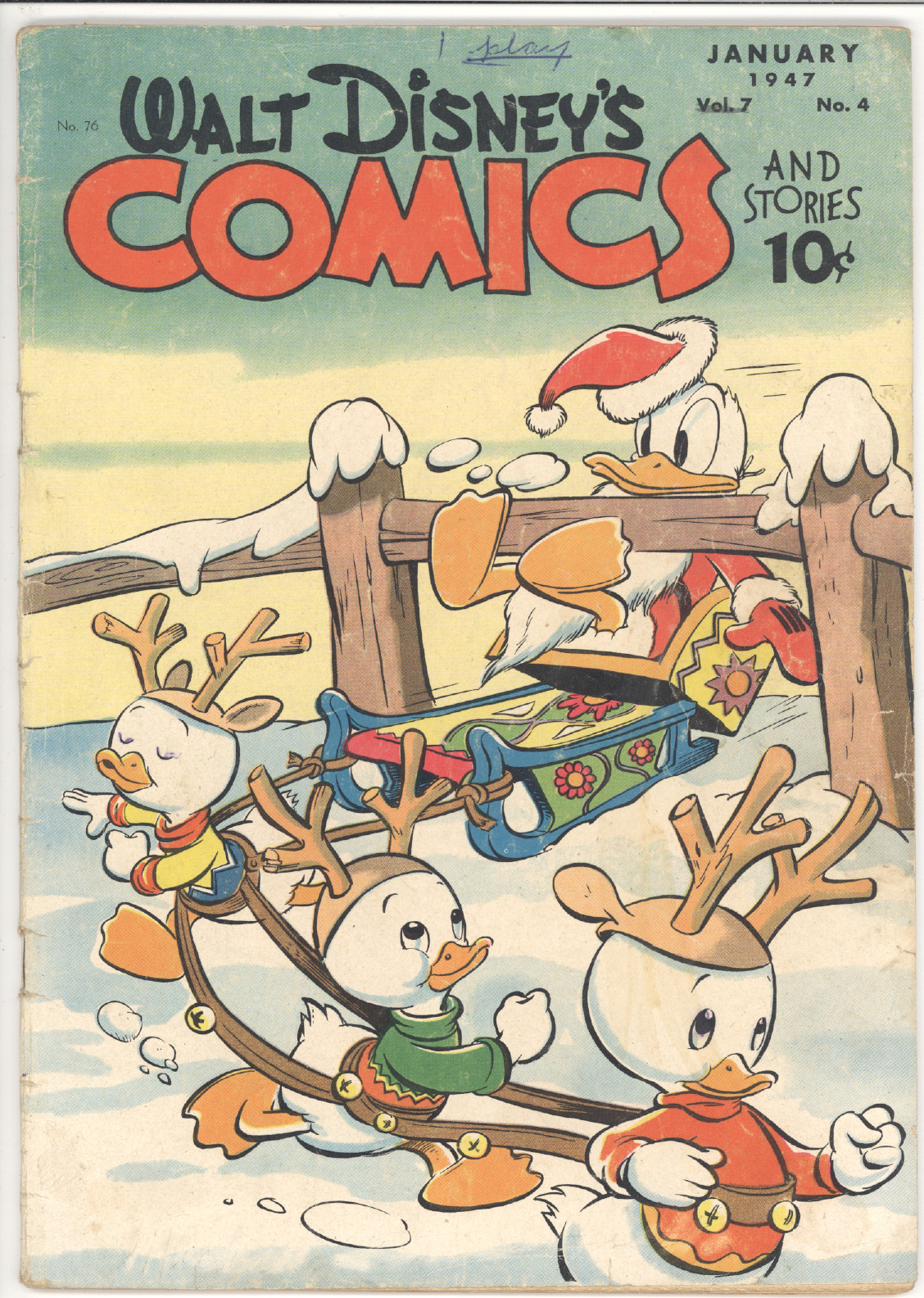 Walt Disney's Comics and Stories  #76