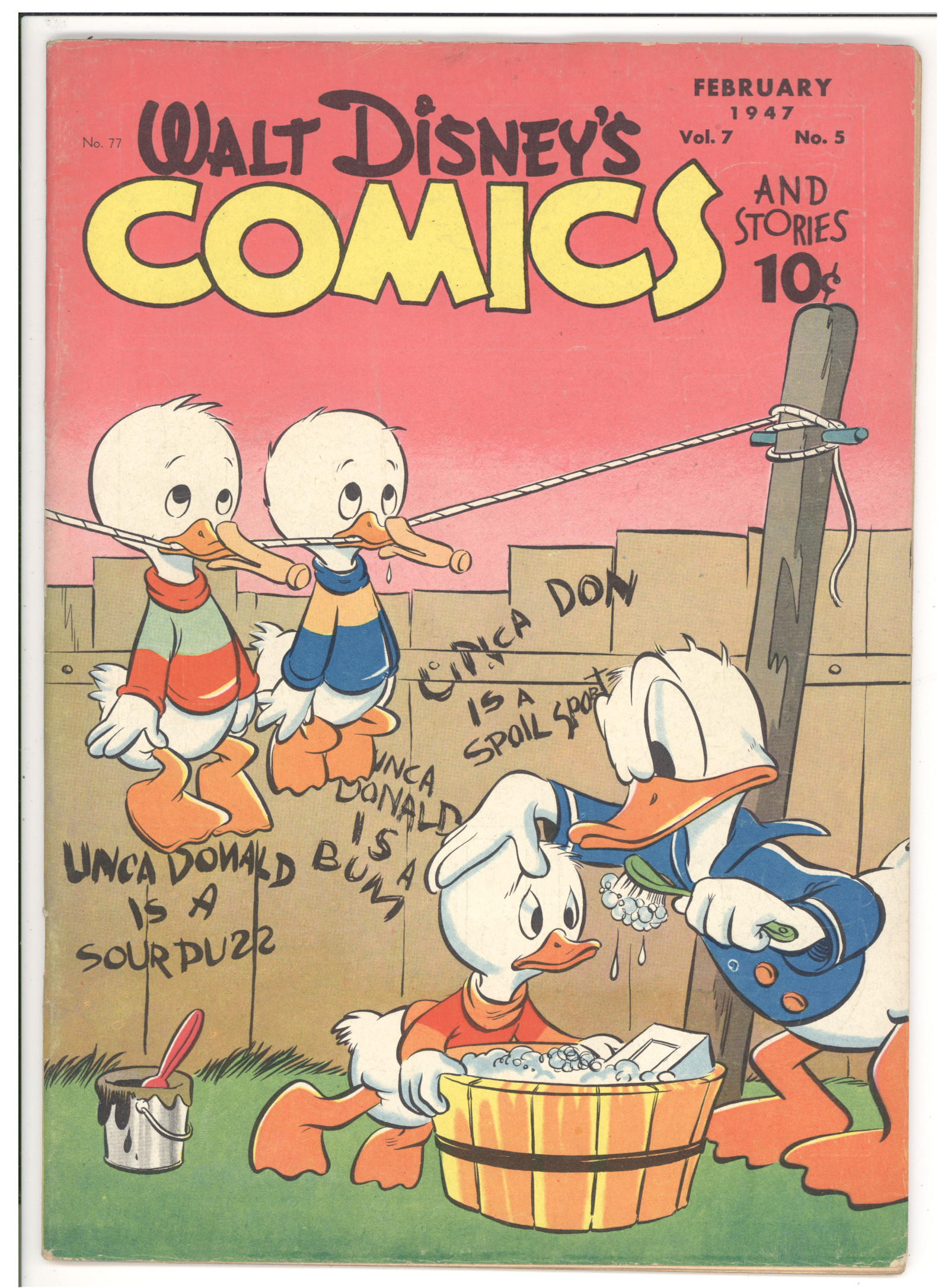Walt Disney's Comics and Stories  #77