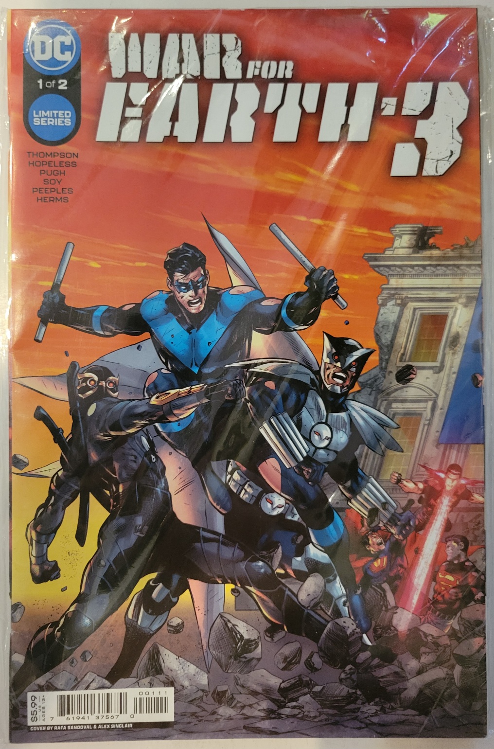 War For Earth 3 #1-2 War For Earth 3 #1-2