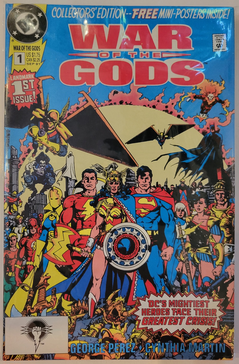 War Of The Gods #1-4 War Of The Gods #1-4