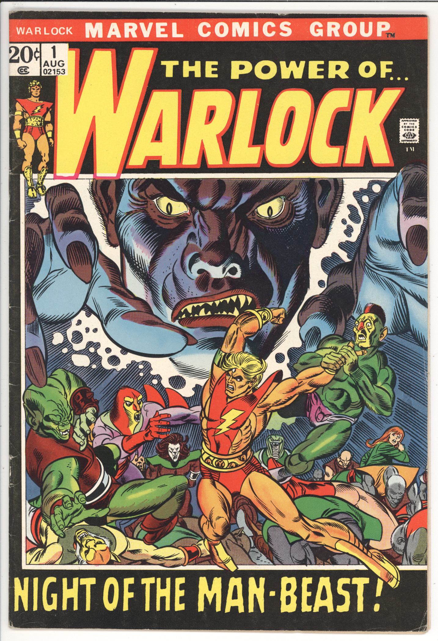 Warlock #1 front