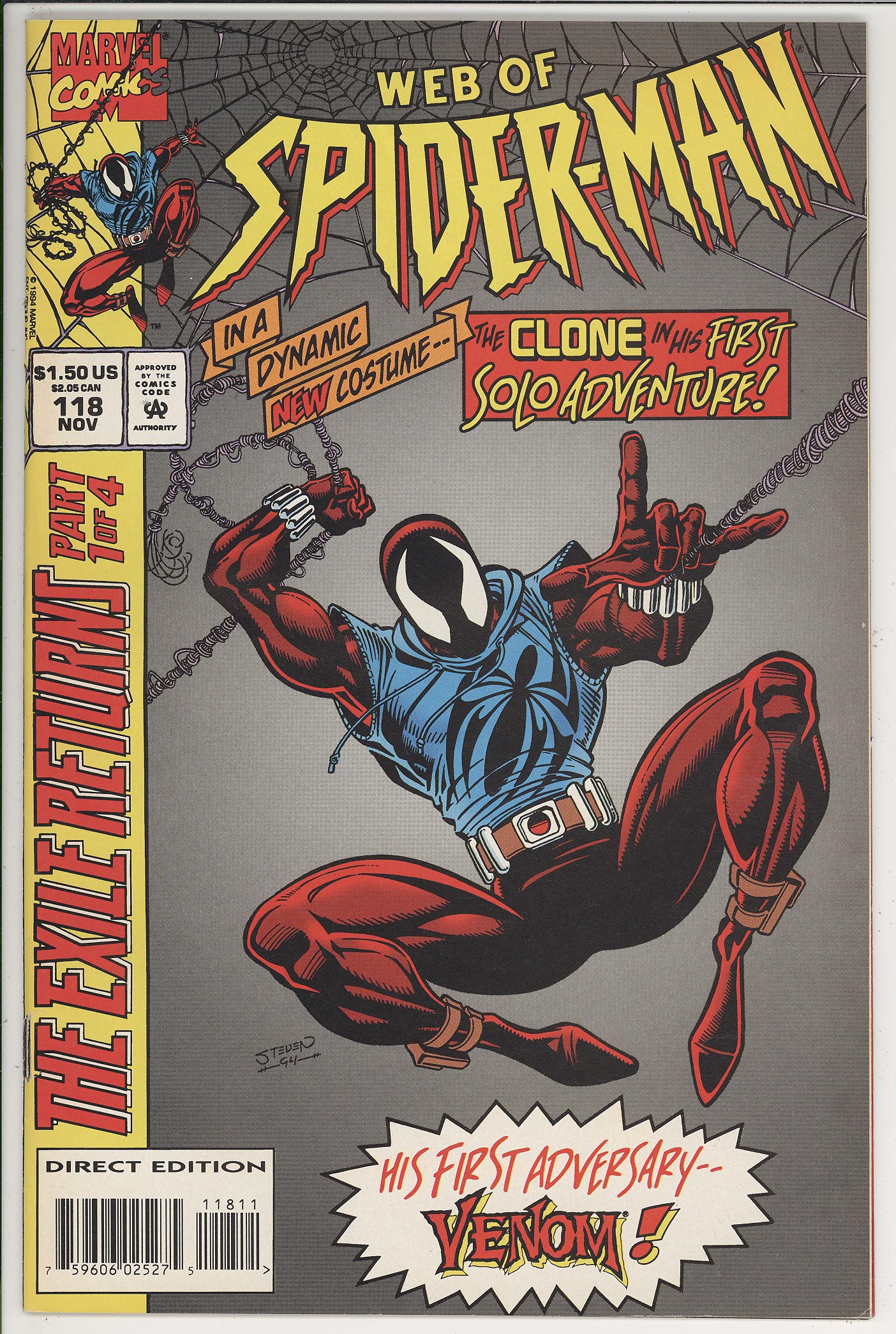 Web of Spider-Man #118 Web of Spider-Man #118