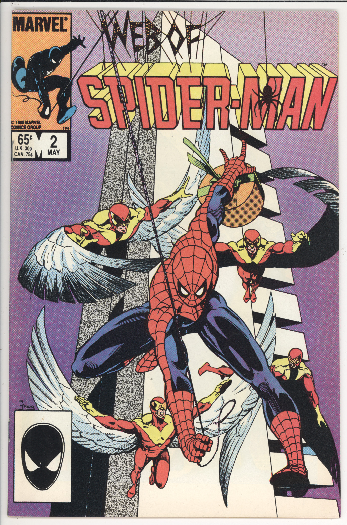 Web of Spider-Man #2 front