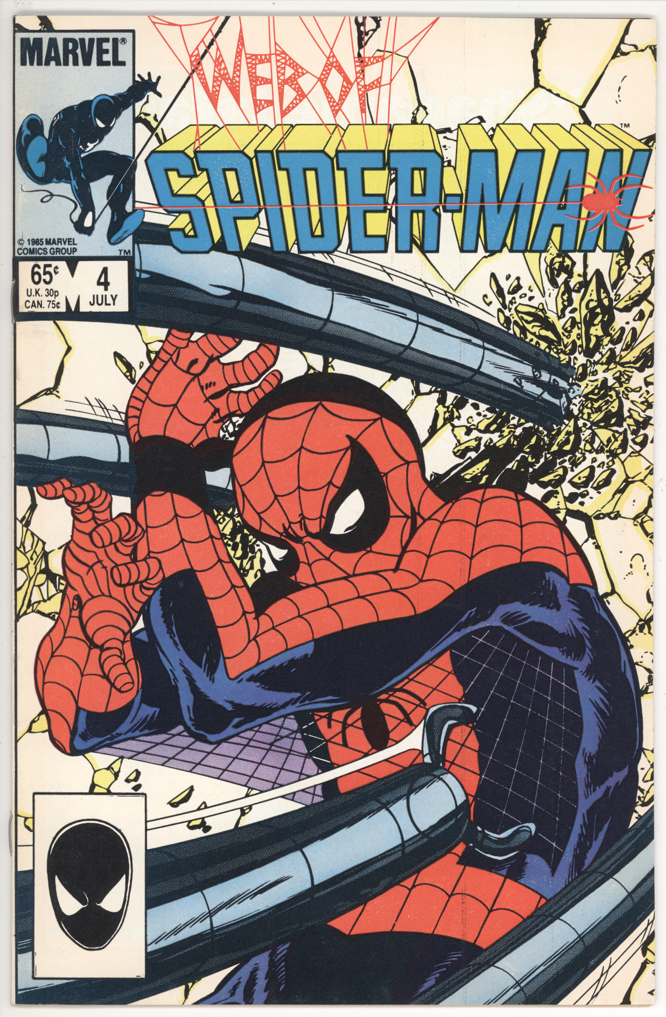 Web of Spider-Man #4 front