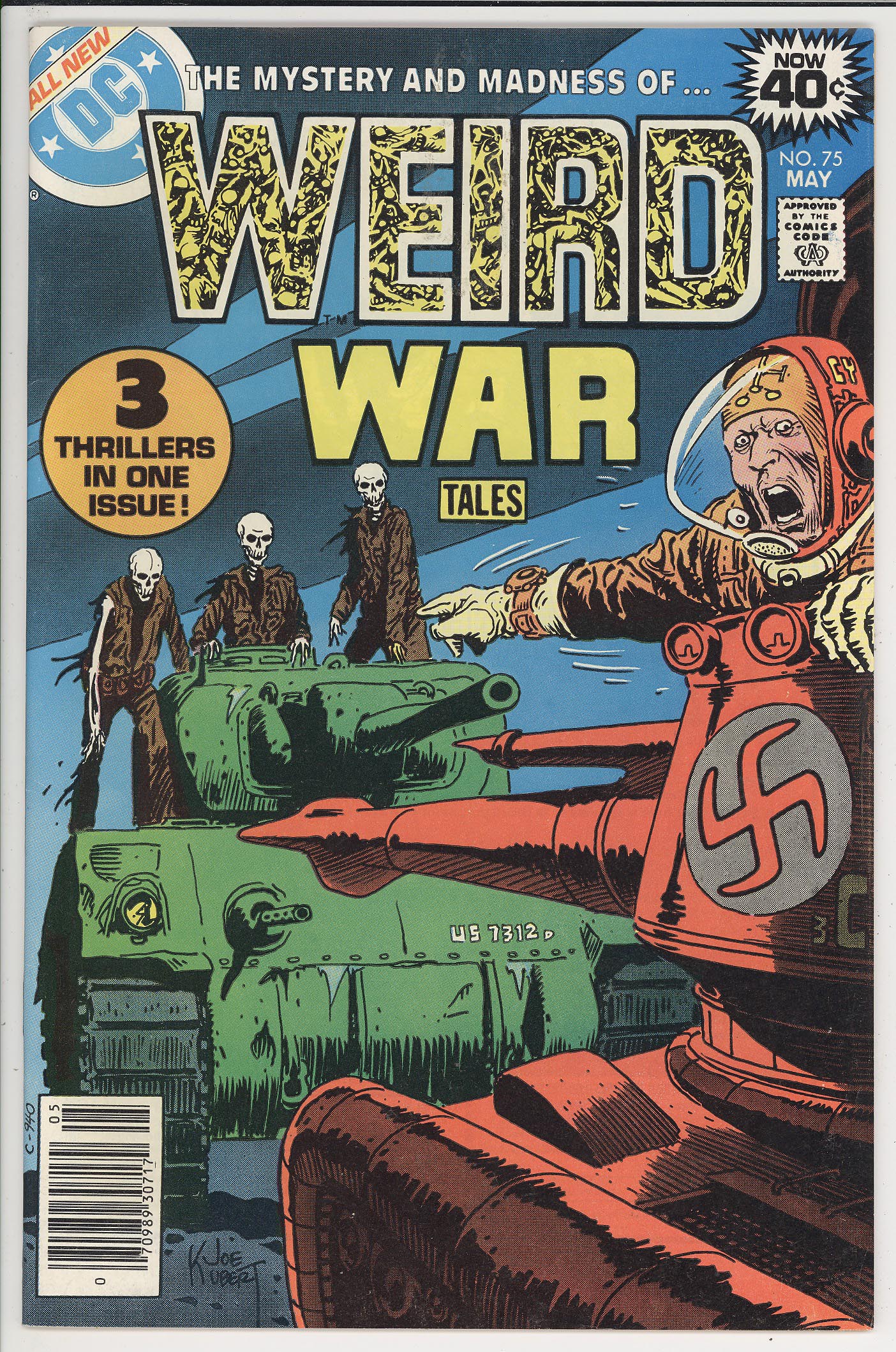Weird War Tales  #75