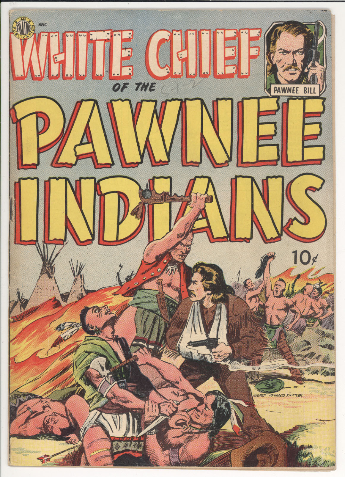 White Chief of the Pawnee Indians #nn front