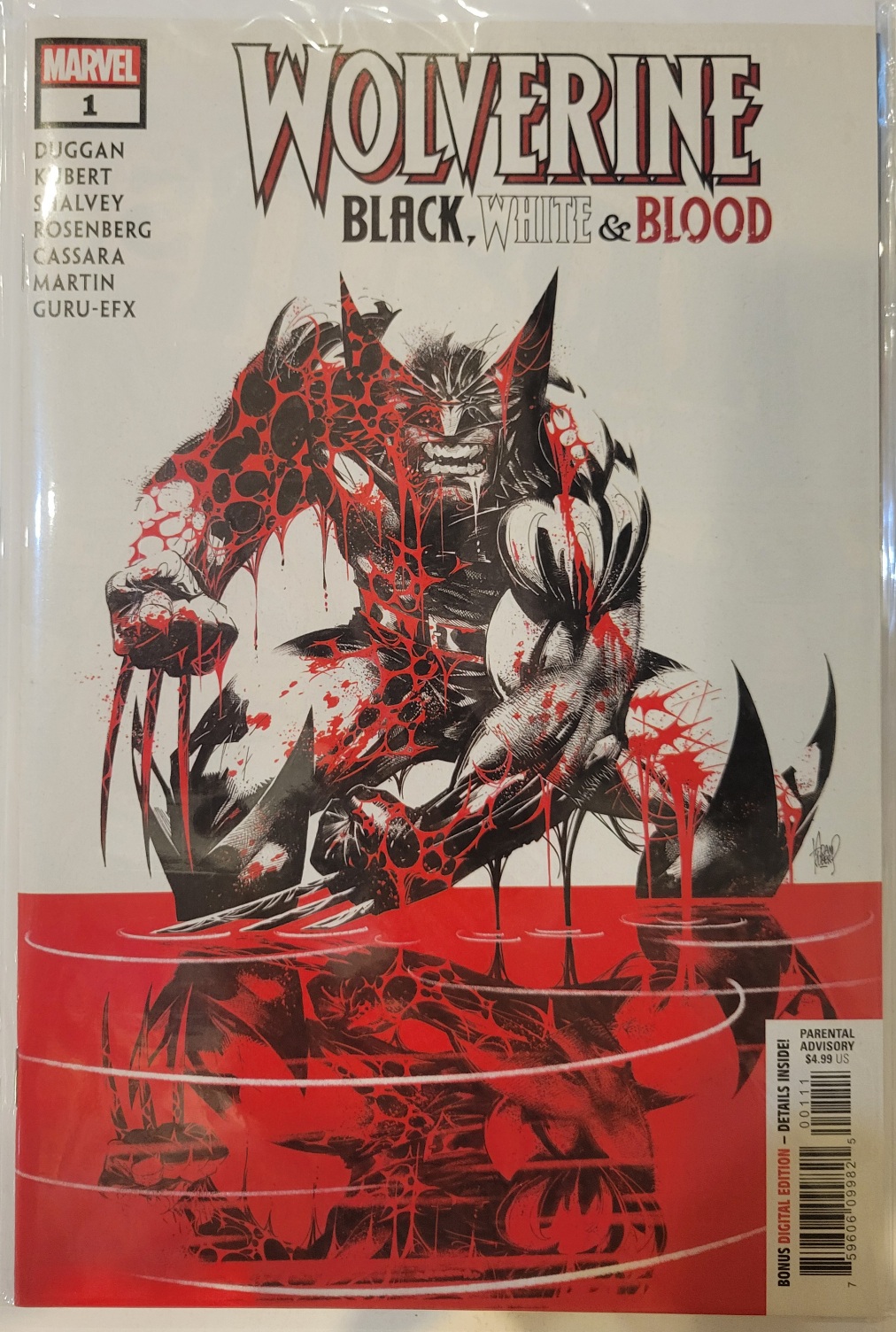 Wolverine Black White And Blood #1-4
