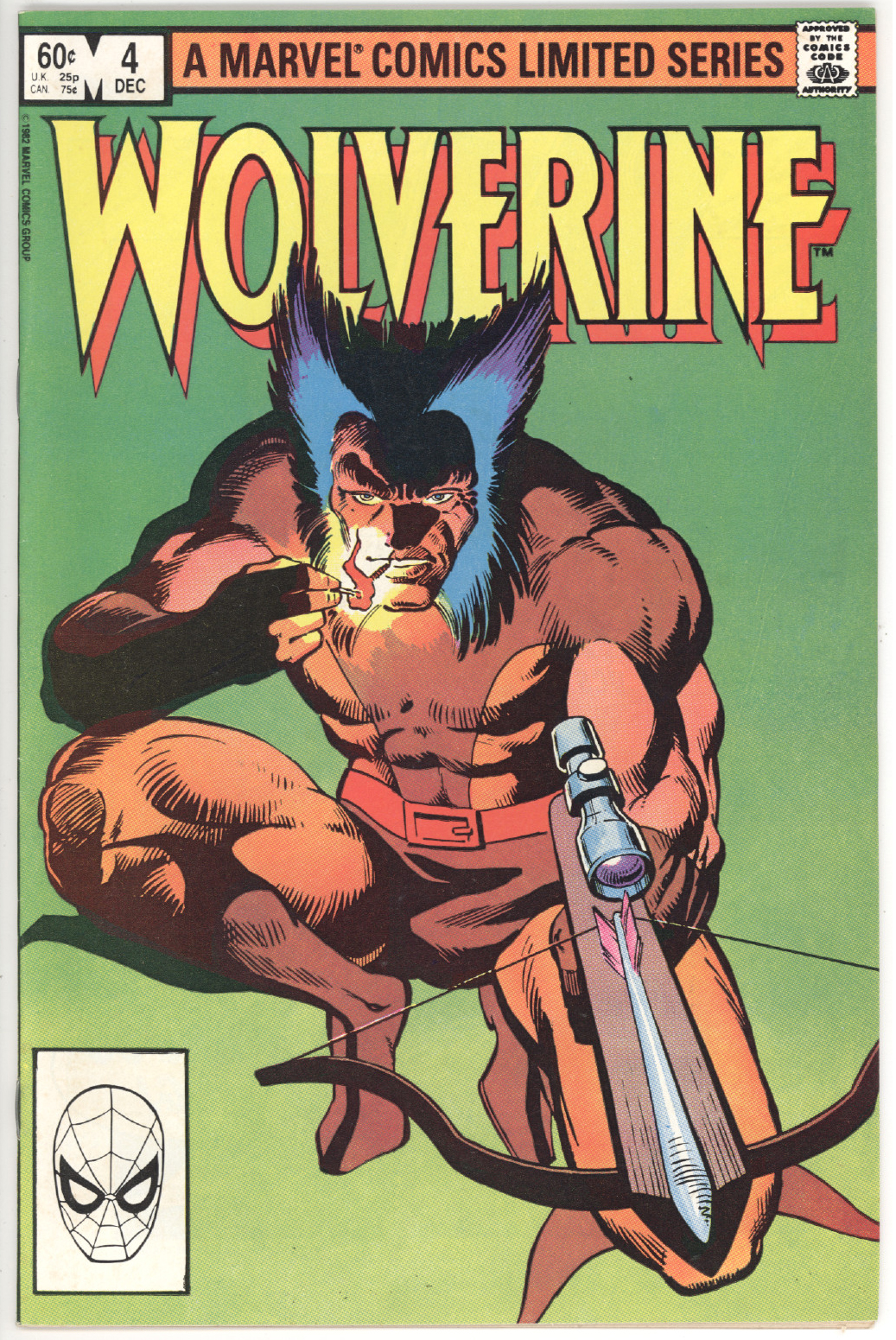 Wolverine Limited Series #4 front