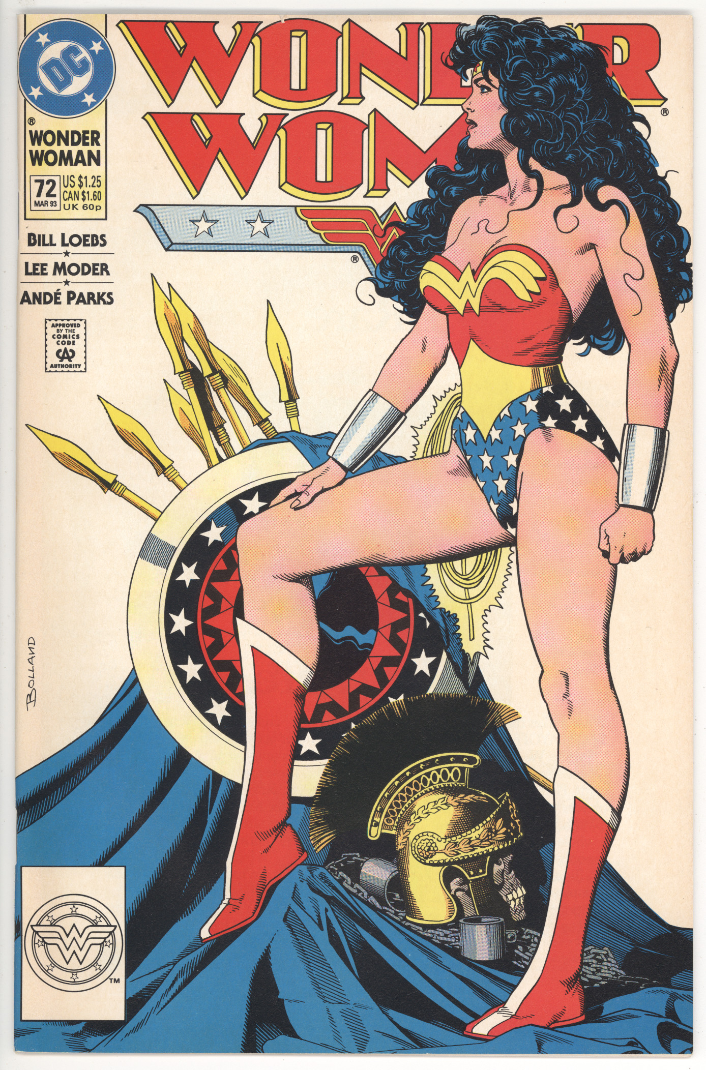Wonder Woman #72 front