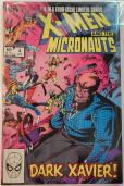 X-Men And The Micronauts #1-4 back