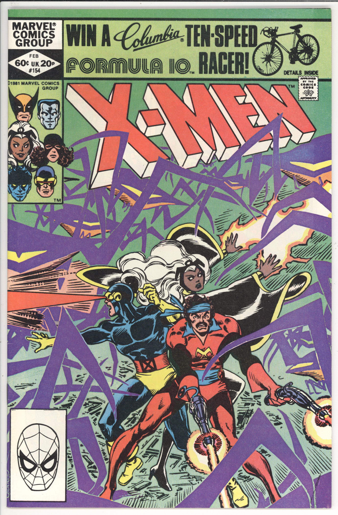 Uncanny X-Men #154 front