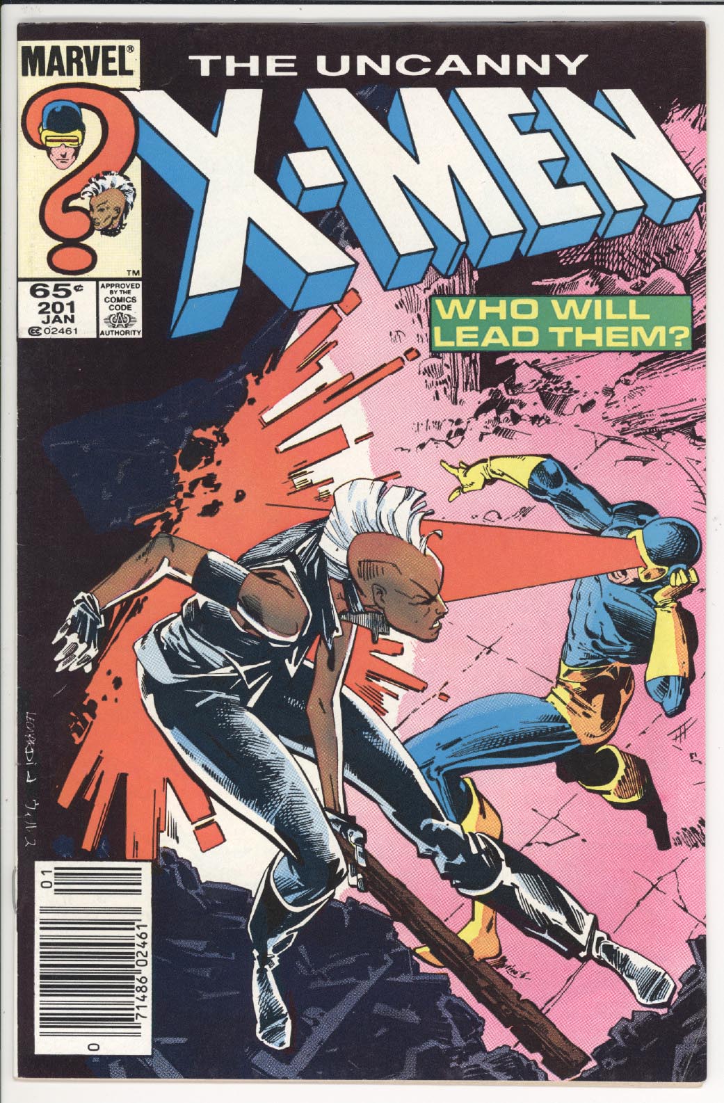 Uncanny X-Men #201 front