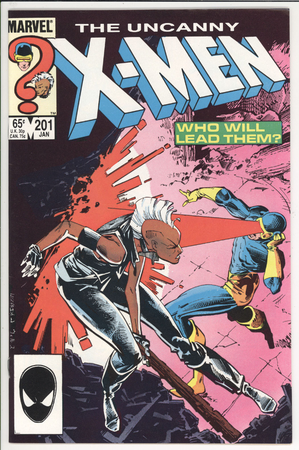 Uncanny X-Men #201 front