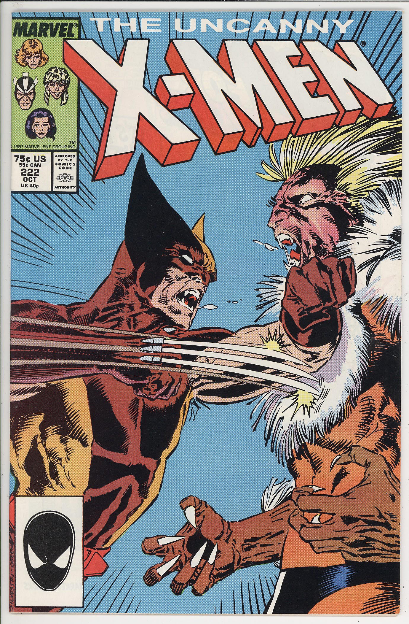 Uncanny X-Men #222