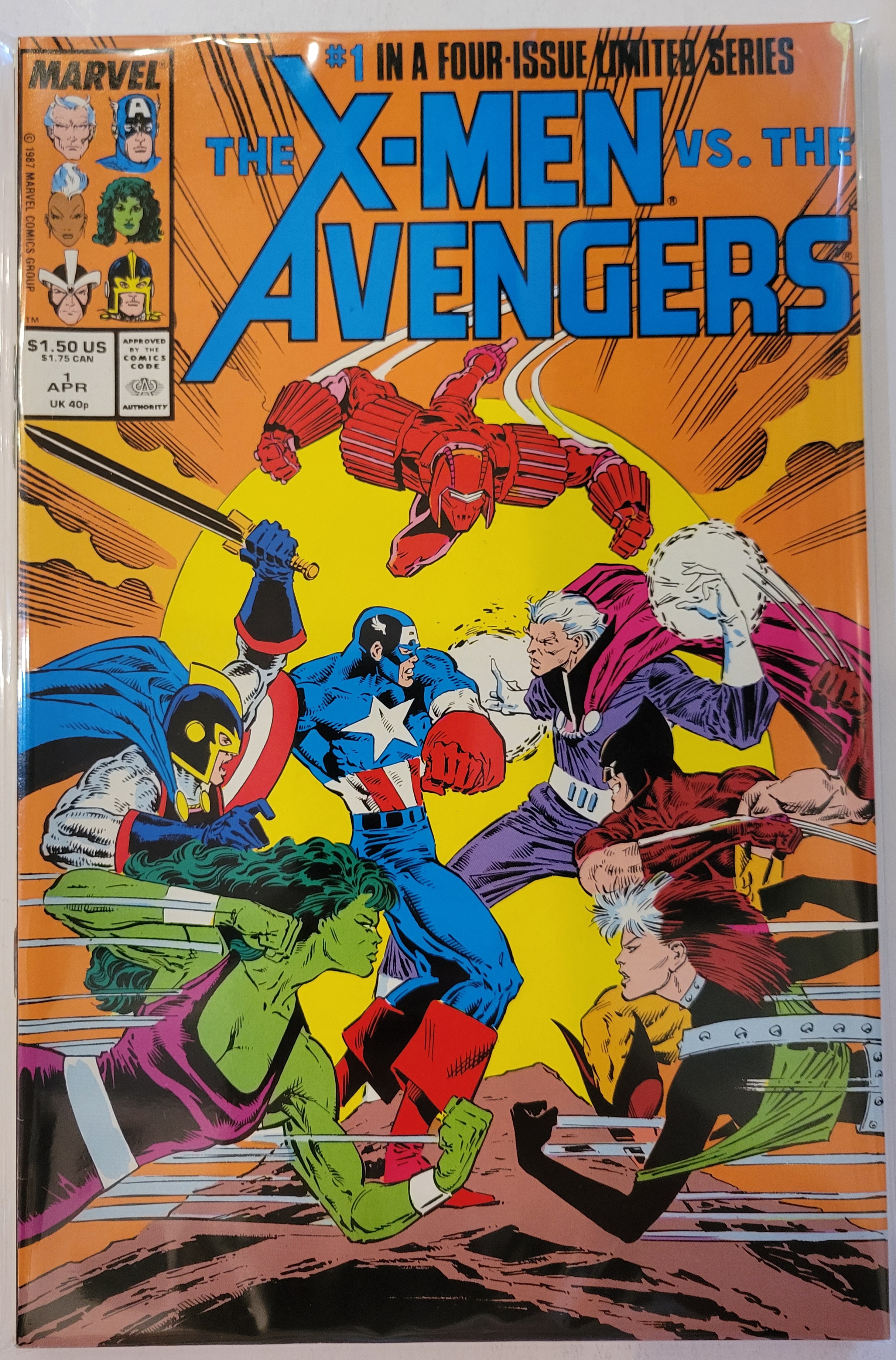 X-Men vs The Avengers #1-4