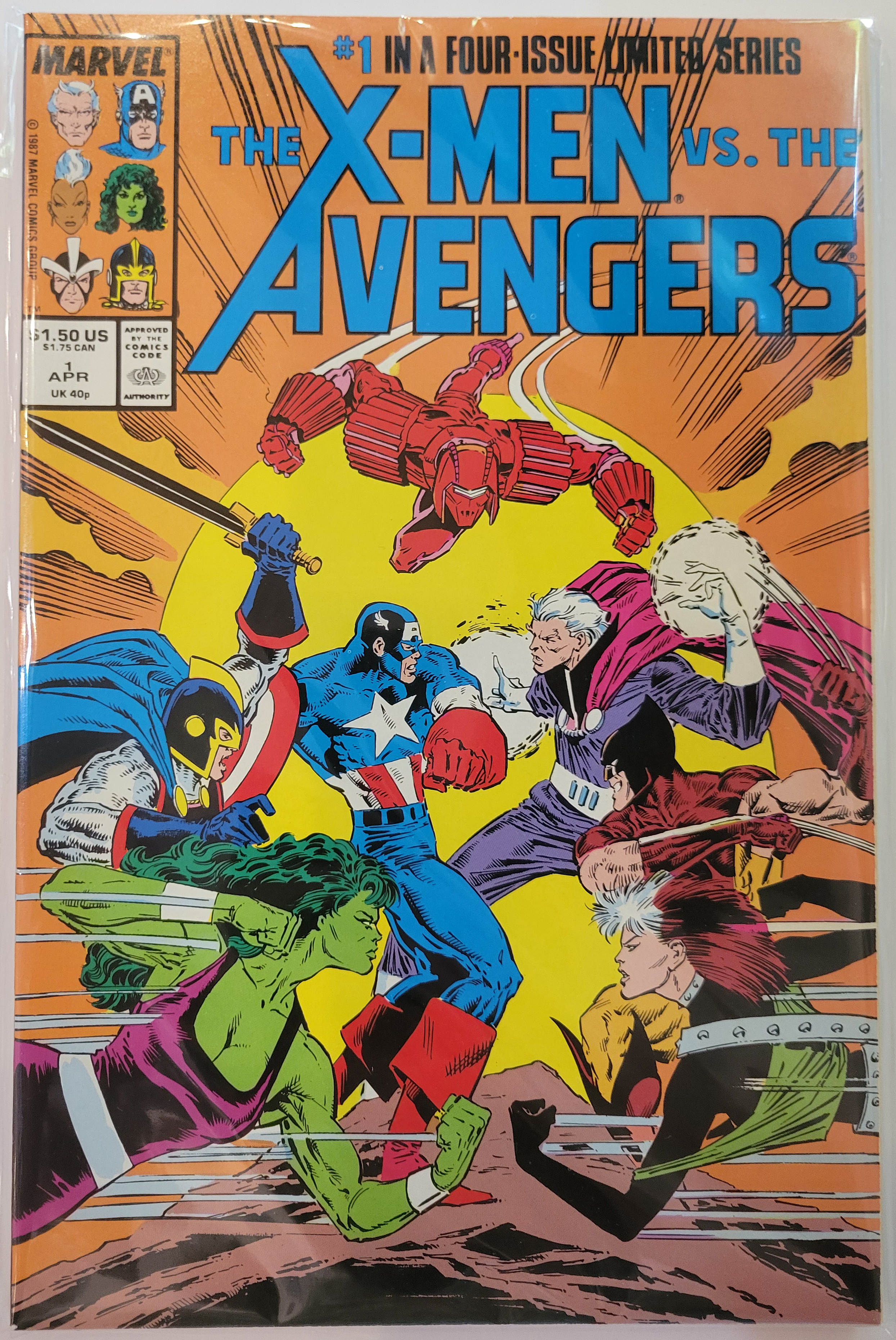 X-Men Vs. The Avengers #1-4
